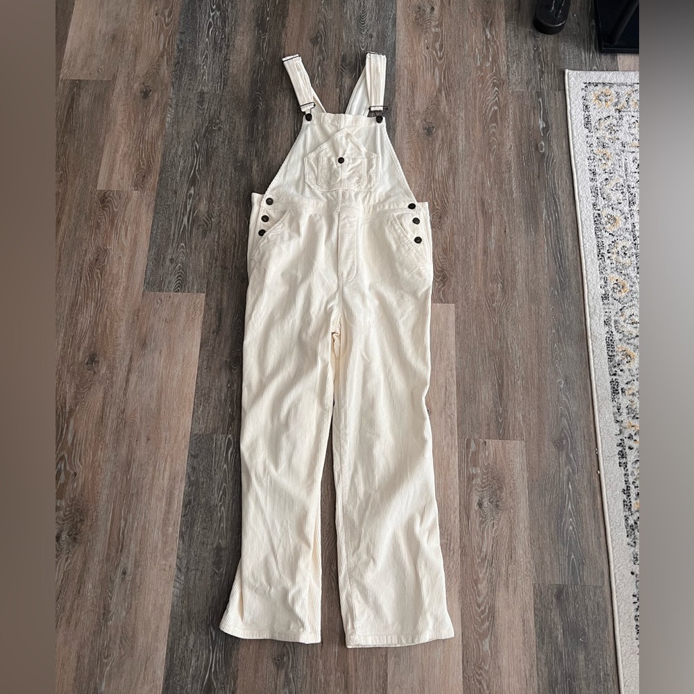 Faherty corduroy overalls
